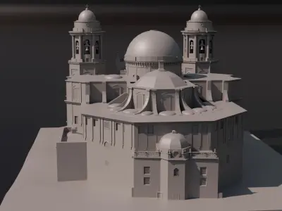 Cadiz Cathedral 3D model