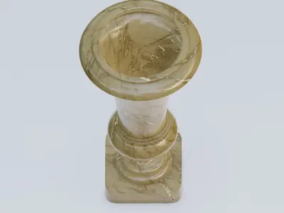 Garden urn planter27 3D model