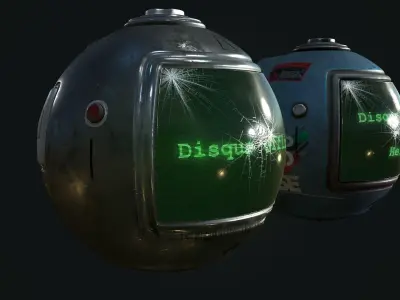 Sci-Fi Drone 3D model