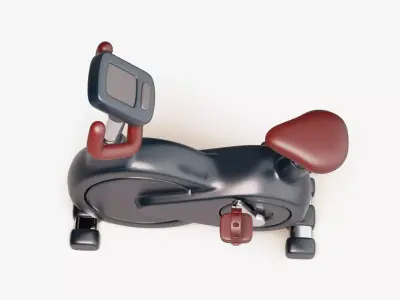 Exercise Bike 3D model