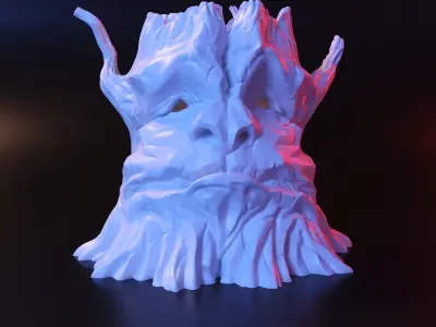 Vase  stump  3D print model