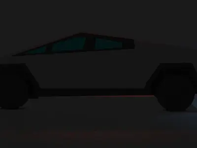 Tesla Cybertruck Free 3D model
