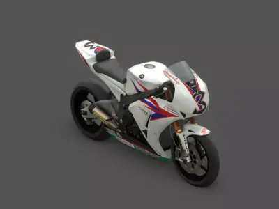 Honda CBR1000RR  Iconic Superbike 3D Model Low-poly 3D model