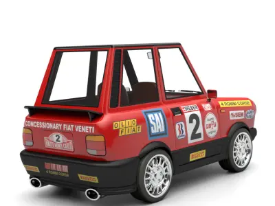 Toon Rally Racer 3D model