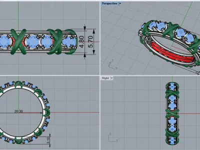 Ring 54247 3D print model
