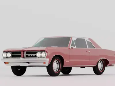 Pontiac 1964 3D model