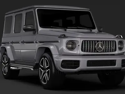 Mercedes-AMG G 63 Night Packet W464 2018 3D model