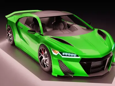 Acura NSX Model 3D model