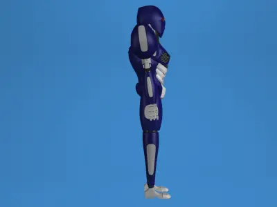 Sci-Fi Robot Free 3D model