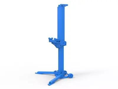 Bumper Jack for race car Scale 1 to 25 3D print model