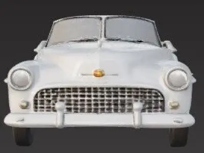  Classic Muscle Car Model V3  Bold Design for 3D Printing 3D print model