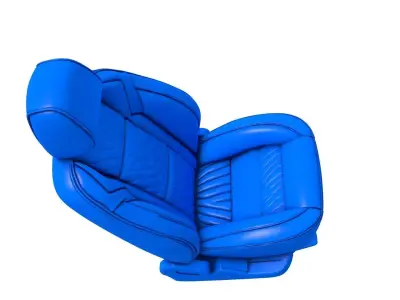 Car seat - seat 3D print model