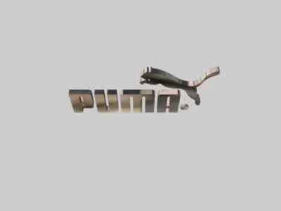 PUMA LOGO 3D model