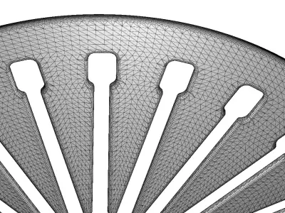 Clutch Diaphragm Spring 3D print model