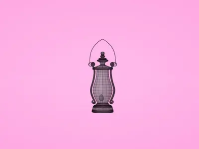 lantern 3D model shop