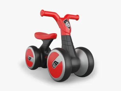 Luddy Baby Balance Bike 3D model