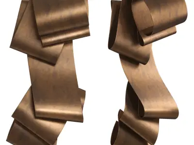 Brass Landscape 211125 by Martha Sturdy 3D model