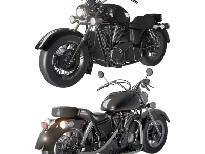 Honda Shadow 3D model