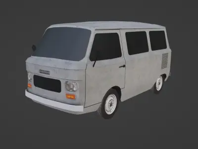 Zastava 900 AL Low-poly 3D model