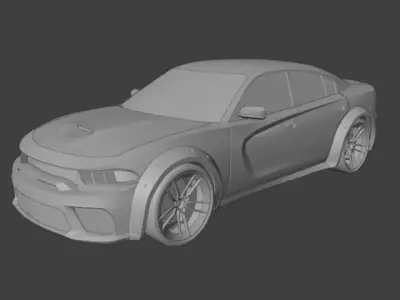 Dodge Charger Widebody 3D model