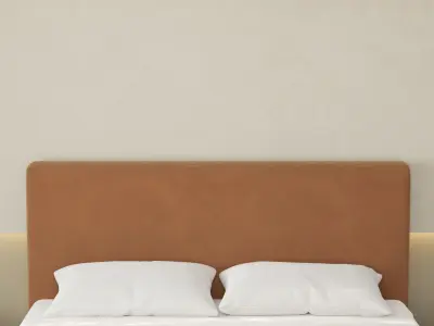 Comfortable bedroom interior scene 3D model 3D model