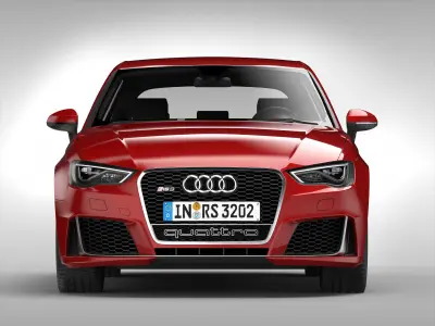 Audi RS3 Sportback 2016 3D model