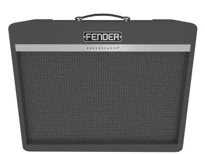 Fender Guitar Amplifier Free 3D model