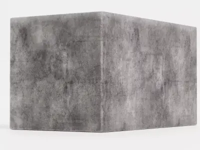 -Concrete Flower Pot V10- 3D model