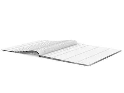 Open Magazine 3D model