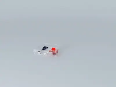 car pavilion 3D model