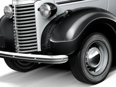 Chevrolet Pickup Truck 1939 3D model