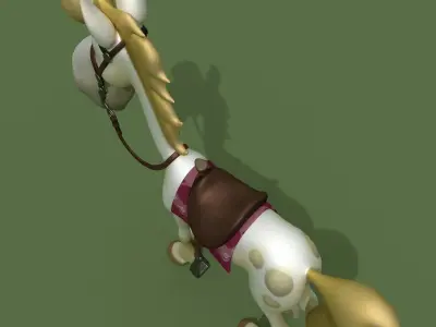 Cartoon Horse Jolly Jumper 3D model
