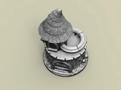 DRAGON HOUSE 3D print model