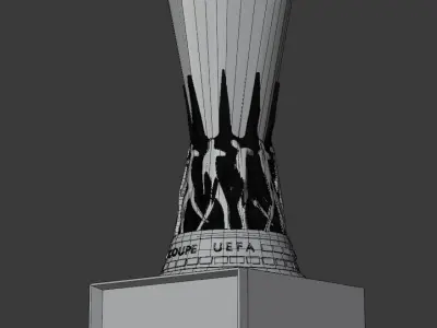 UEFA Europa League Trophy  3D model