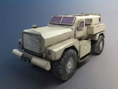 Armed Forces Vehicle  Armored 3D model