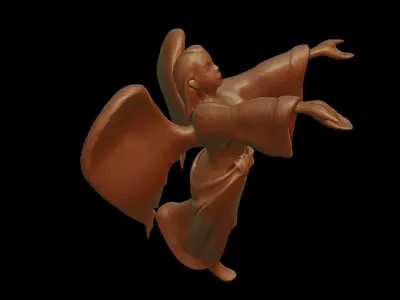 Angel Miniature 3D print model