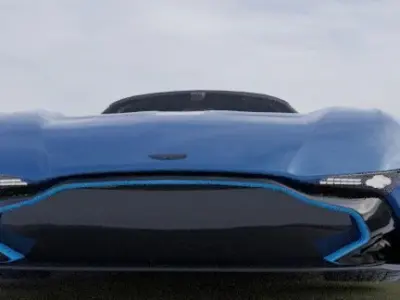 aston martin vulcan Low-poly 3D model