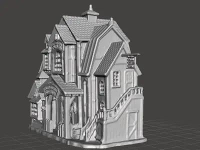 sals saddle and tack store 3D print model