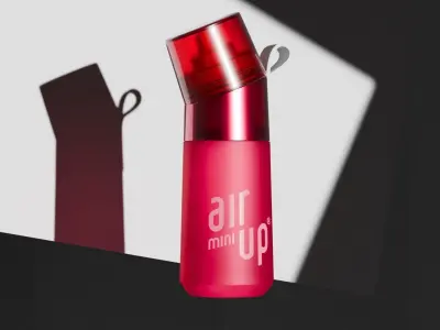 Water Bottle Cosmetic High Quality Low-poly 3D model