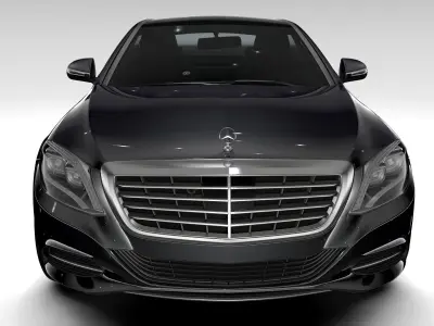 Mercedes Benz S 300 BlueTec Hybrid W222 2016 3D model