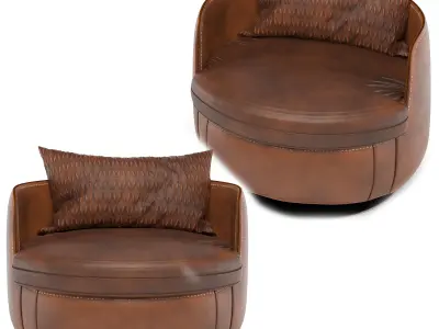 Arm chair 02 3D model