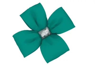 GIFT BOW 3 Low-poly 3D model