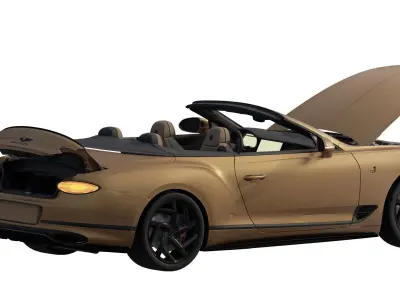 Bentley Continental GT Convertible 3D model
