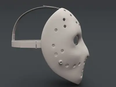 Hockey Mask 3D model