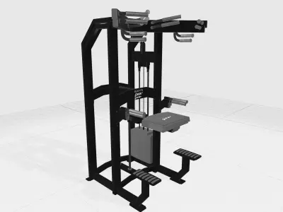 SportGear Low-poly 3D model