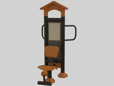Playground Sport Equipment - 05 3D model