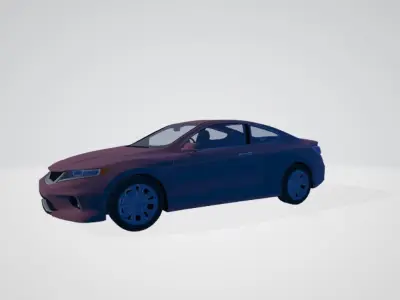 Honda Accord Coupe 2013 3D print model
