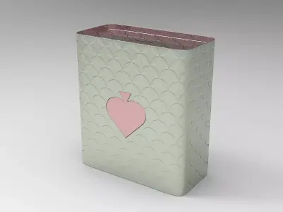 Zum Moneybox Low-poly 3D model