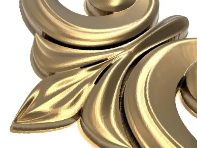  decorative pattern ready for 3D printing 3D model 343
