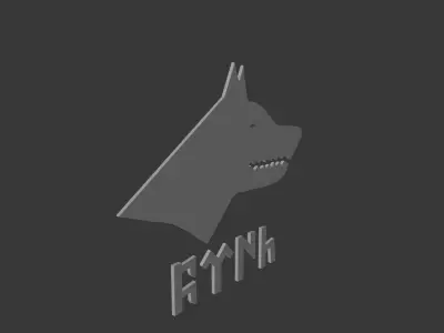 Bozkurt ve Gokturkce Turk Yazisi 3D yazicida basmaya hazir model 3D model